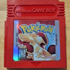 Cartucho para guardar los juegos de la Switch 1 y 2 con forma de de Cartucho gameboy charizard